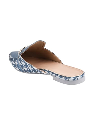 Image of TRYME Trending Stylish Buckle Bellies Soft & Comfortable Flat Mules Sandal for Womens and Girls
