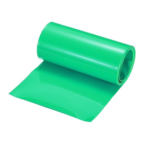 Tubo termorretráctil de PVC verde de 124mm para aislamiento de baterías de 2,5m