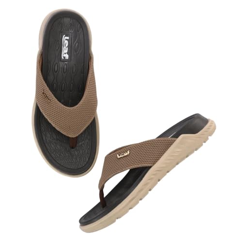 Image of leaf Heel Pain & Swelling Relief Slippers for Men & Women - Unisex Grey Cushioned Comfort Slippers with Arch Support - Pain-Relieving Footwear for Swollen Feet & Heel Pain
