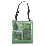 Jeep Forest Made To Explore - Officially Licensed Tote Bag