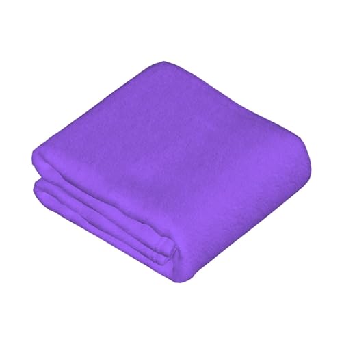 Couverture violet clair avec imprimés grand plaid chaud lit