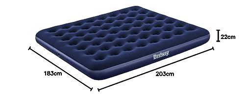 Bestway Luftbett Comfort Quest King Size, 203 x 183 x 22 cm, 67004