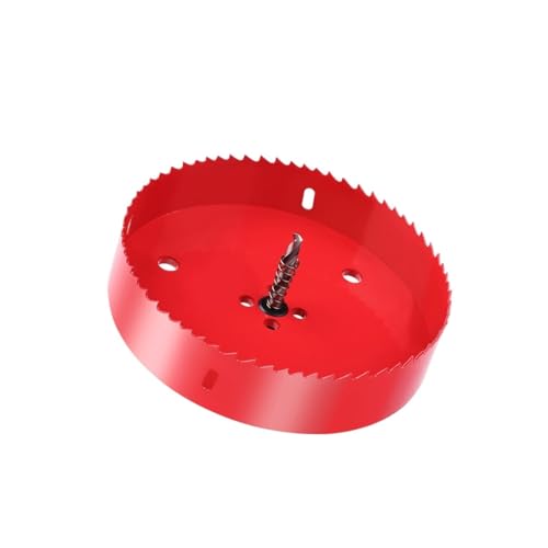 Kit de sierra de corona bimetálica 6 pulg para madera y metal miniatura 1