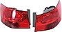 GO-PARTS - Pair/Set - for 2010-2013 Kia Forte Rear Tail Lights Lamps Assembly/Lens/Cover - Left & Right (Driver & Passenger) Side Outer - (Sedan) Replacement KI2804101 KI2805101 92401 1M010