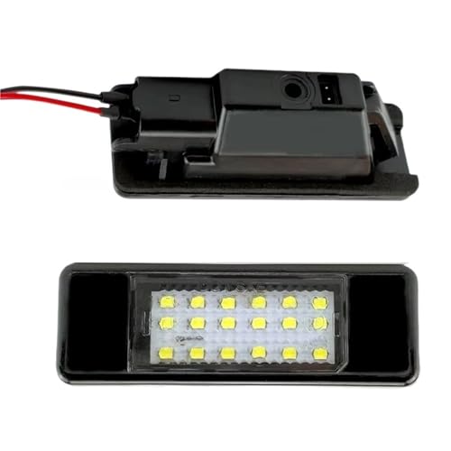 Piloto de matrícula para Citroën C4 3D y 5D Hatchback o Picasso de 2004 a 2010 2
