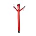 VEVOR Inflatable Tube Man Set, 6 ft Tall, Wacky Waving Inflatable Dancing Tube Guy with 1/15 HP Blower, PP Shell IPX3 Waterproof Blower Fan, for Outdoor Advertising Business Store Party