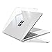 FINTIE Case for 13 Inch Microsoft Laptop (2025) Model 2095 - Ultra Slim Snap-on Hard Back Shell Full Corner Protection Clear Cover, Crystal Clear