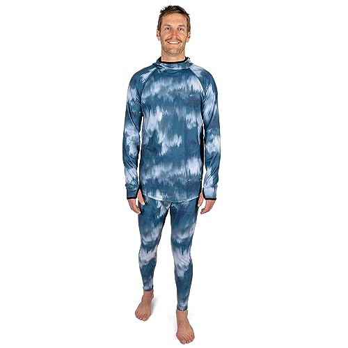 BLACKSTRAP Camiseta masculina com capuz Summit - azul brilhante | Médio