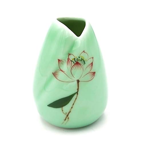 Preamer Creative Home Decoration Small Table Celadon Ceramic Vase