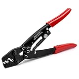 Crimping Pliers Crimping Tool for Anderson Powerpole 50 Amps 600V Connector Cutting Wire Terminal HS-16 1.25-16mm²,Clamp Terminal Cable Lugs Cutter Crimping Pliers Crimping