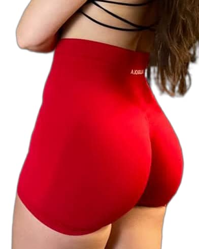 Image of AUROLA Intensify Workout Shorts for Women Seamless Scrunch Short Gym Yoga Running Sport Active Exercise Fitness Shorts