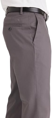 Image of Dockers Mens Straight Fit Signature Lux Cotton Stretch Khaki Pant