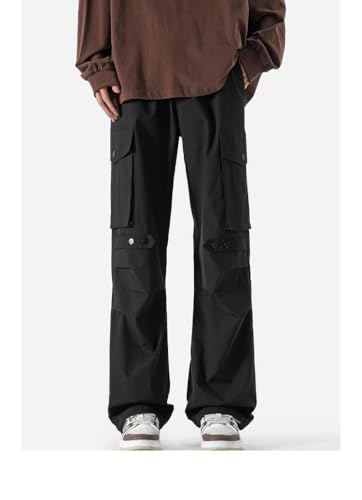 Pantalon cargo de travail ample pour homme en coton résistant - 3