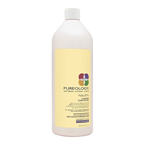 Pureology Fullfyl Densifying & Texturizing Shampoo | For Fine, Color Treated Hair | Sulfate-Free | Vegan