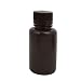 New Lon0167 60mm Dia Featured 140mm Height 250ml reliable efficacy HDPE Plastic Rectangle Small Mouth Bottle Brown(id:f6e 78 a9 5a7)