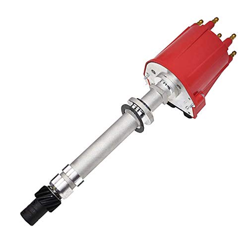 A-Team Performance - Oem Distributor 4.3L V6 Tbi Efi - Compatible With Gmc Chevy 262 1985-199 6 Cylinders Blazer S10 S15 Jimmy Sonoma C K Truck Pontiac, Red Cap #TOP5