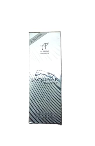 Jaquaar silver 30 ML Pack of 2 Long-lasting perfume premium luxury fragrance.suitable for men and women