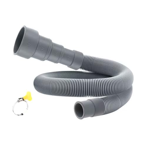 Tubo flessibile per lavatrice multi-marca, tubo di scarico anti-perdite, design flessibile per lavatrice a casa
