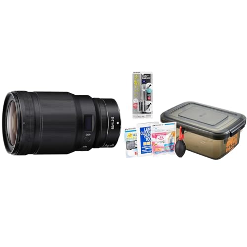 Nikon �P�œ_�����Y NIKKOR Z 50mm f/1.2S Z�}�E���g �t���T�C�Y�Ή� S���C�� NZ50 1.2+�n�N�o �����e�i���X�p�i HAKUBA �����Y���S�҃L�b�g �����Y�̃����e��ۊǂɕ֗��ȃA�C�e��6�_�Z�b�g AMLSKT 49771