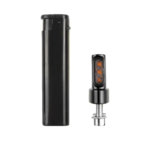 Clignotant LED moto pour Softail et Sportster - Mini lampe arrière 3 LED orange