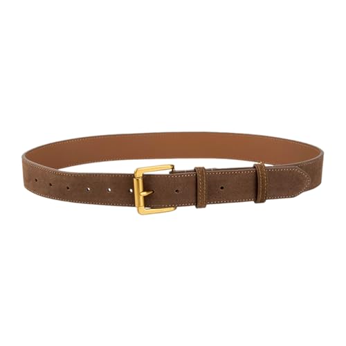 Women's Suedes Belt Adjustable Buckles Waistband Elastics Fashionable Waist Belt for Casual and Outdoor Styles