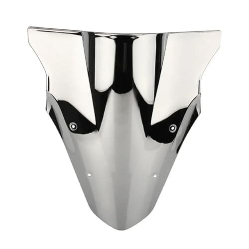 Déflecteur double bulle Kawasaki Ninja 650 2012-2016 finition silver