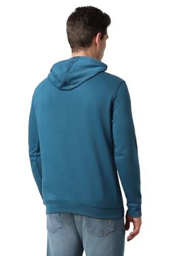Image of Van Heusen Men Polycotton Hooded Neck Sweatshirt