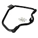 TCMT Black Mustache Engine Guard Cash Bar Fits For Harley Sportster XL883 XL1200 2004-2022 Forty Eight 2010-2020 Seventy Two 2012-2016 SuperLow 2014-2017 XR1200 2009-2012 Roadster 2016-2020