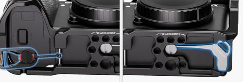 Image of Leofoto A6700 Camera Cage, for Sony A6700, ARRI, Cold Shoe, Arca Compatible