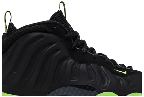 Little Posite One Grade School Basketball Shoes (Black/Volt) (HF0977-001, Black/Green)3