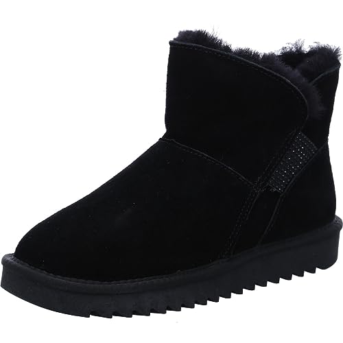 ARA Damen Alaska Stiefelette, SCHWARZ, 36 EU Weit
