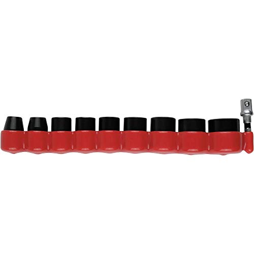 Makita E-01688 Impact socket set, 3/8 in. drive, metric, 10-piece