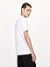 Armani Exchange Men's Crew Neck Logo Tee T Shirt, White, Large