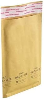 Bubble, Kraft, 4X8 in Outside Wxl,Paper, Mailer Envelopes, 4X7 in Usable Wxl, Pk 500,2041005872