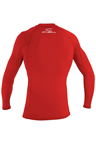Image of O'Neill Men's Basic Skins Long Sleeve Rashguard, UPF 50+ Sun and Rash Protection for Surfing and All Outdoor Activities