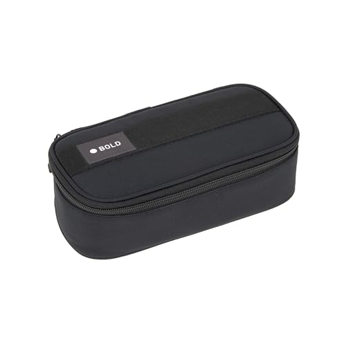Bold Lässig Schlampermäppchen Stiftemäppchen Schule/School Spacy Pencil Case Bold Black