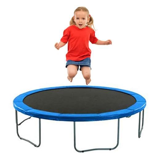 Ø 244 Cm Coussin De Protection Trampoline, Tapis De Protection, Bâche À Ressorts pour Trampoline Résistant Aux Rayons UV, Anti Déchirure – Image 6