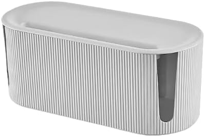 Miniatura 8 de 11.8x5.1x4.3in Cable Management Box Cable Organizer Box and Power Strip Box Hide Desk Cord and Floor Cables to Cover and Hide & Power Strips & Cords