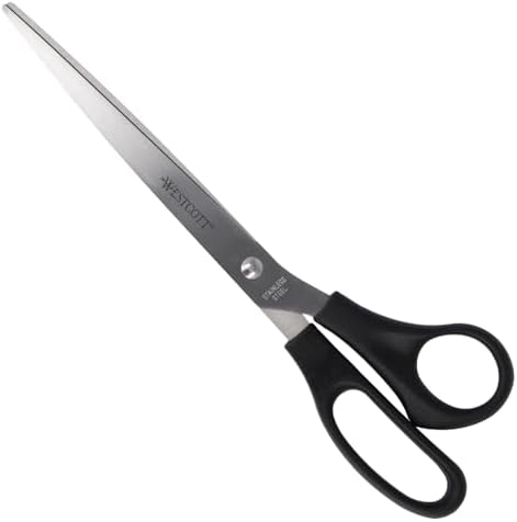 Westcott Tijeras de 10" (25,4 cm) | Tijeras de oficina con mangos...