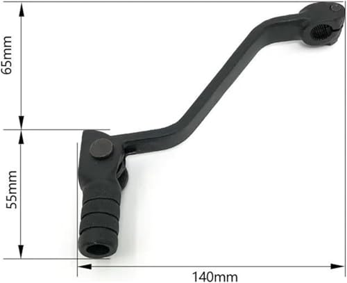 Extension de repose-pieds pour MT250 et accessoires de pédales de moto