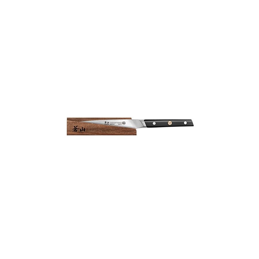 Cangshan-TC-Series-1020922-Swedish-14C28N-Steel-Forged-5-Inch-Serrated-Utility-Knife-and-Wood-Sheath-Set Cangshan TC Series 1020922 Swedish 14C28N Steel Forged 5-Inch Serrated Utility Knife and Wood Sheath Set