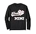 Ice Hockey Mimi Family Hockey Player Men Women Xmas Long Sleeve T-Shirt
