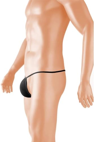 2 Pairs Banana Hammock - Mens Thong Men Jockstrap Mesh Low Waist Comfortable Thongs Briefs Black4