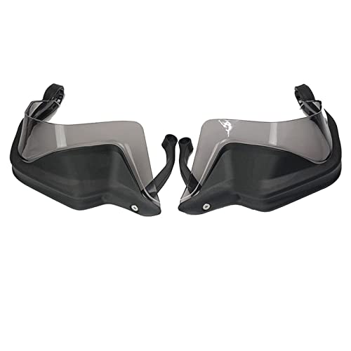 アクセサリー F900R F900XR F 900 R XR 900R 900XR 2019 2020 オートバイハンドガードハンドシールドプロテクターフロントガラス(Black Grey)