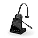 Produktbild Jabra Engage 65 On-Ear Dect Mono Headset - Skype for Business zertifizierter, drahtloser Kopfhörer mit Noise-Cancelling für Tischtelefone und Softphones - schwarz - EU-Version
