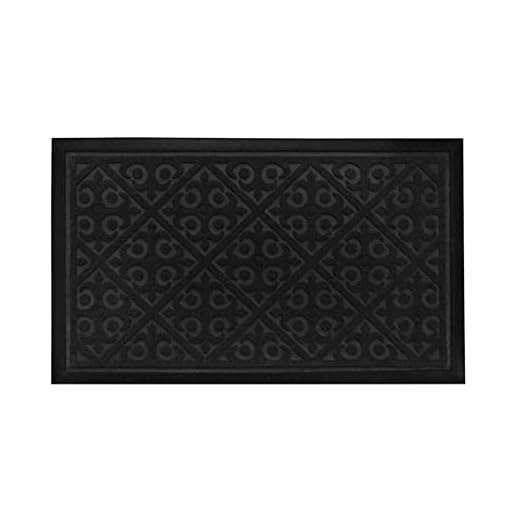 Tapete Waterkap Residencial 45cm x 75cm Preto