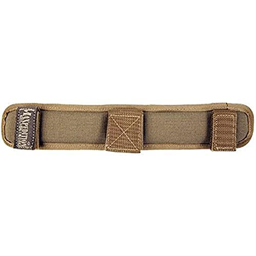 Almohadilla de hombro Maxpedition de 1.5 pulgadas negra para correa de mochila