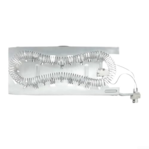 Elemento calefactor W11344457 para secadora compatible con WP3387747 de 13.8 pulgadas 6