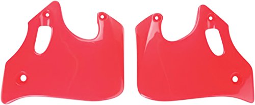 UFO HO02653067 Replacement Plastic (FOR HONDA RAD CVR CR 93-4 FL RED)