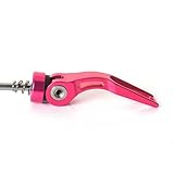 [DIFFÉRENTES TAILLES DISPONIBLES] Disponible en deux longueurs de vis : 145 mm pour les roues avant (déplacement de 100 mm) et 180 mm pour les roues arrière (135 mm) pour assurer la polyvalence de différentes configurations de vélo.